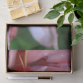 Mousseline Papier Tissu Ginger rose (Cadeau)