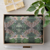 Mousseline Papier Tissu Giraffe (Cadeau)