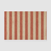 Papier Tissu Grungy Red Stripes (horizontal)