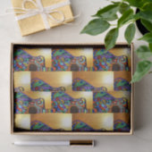 Mousseline Papier Tissu Guitare (Cadeau)