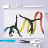 Mousseline Papier Tissu Gymnastique (Artisanat)