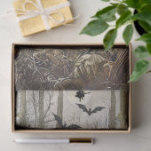 Mousseline Papier Tissu Halloween (Cadeau)