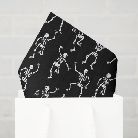 Mousseline Papier Tissu Halloween (Sac cadeau)