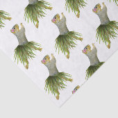 Mousseline Papier Tissu Hula Squirrel (Détail)