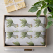 Mousseline Papier Tissu Hula Squirrel (Cadeau)