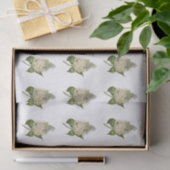 Mousseline Papier Tissu Hydrangea (Cadeau)