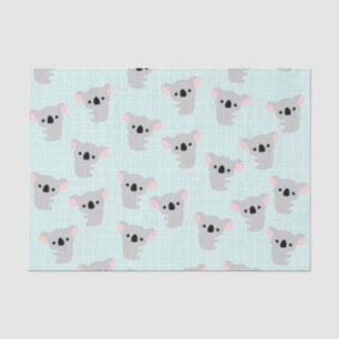 Mousseline Papier Tissu Koala Bear