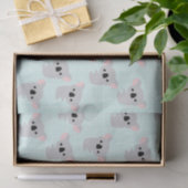 Mousseline Papier Tissu Koala Bear (Cadeau)