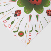 Mousseline Papier Tissu Ladybug (Détail)
