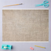 Mousseline papier tissu lin (Artisanat)