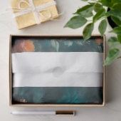 Mousseline Papier Tissu Lion Fleur (Cadeau)