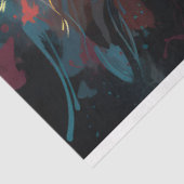 Mousseline Papier Tissu Lion Portrait (Détail)