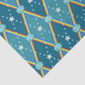 Mousseline Papier Tissu Lucky Stars (Détail)
