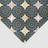 Mousseline Papier Tissu Mandala (Détail)