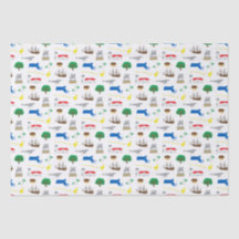 Papier Tissu Massachusetts