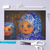 Mousseline Papier Tissu Matryoshka Doll (Artisanat)