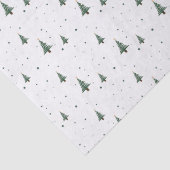 Mousseline Papier Tissu Mini-Noël Arbre (Détail)