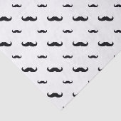 Mousseline Papier Tissu Moustache (Détail)