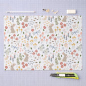 Mousseline Papier Tissu Neutre Bébé Bois (Artisanat)