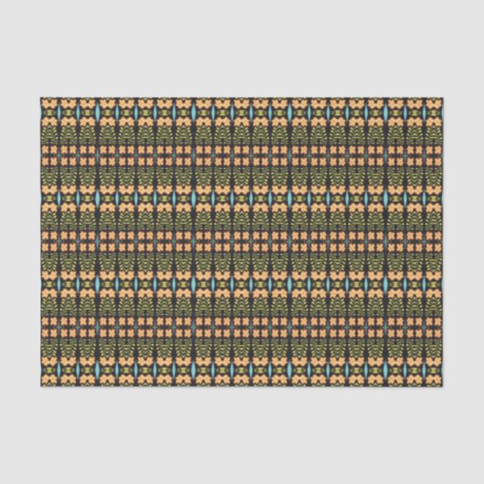 Mousseline Papier Tissu NOCTURNE (Recto)