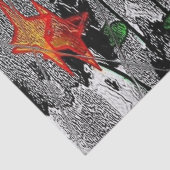 Mousseline Papier Tissu "Ooh, la, la" (Détail)