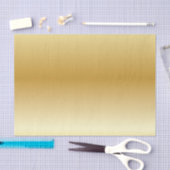 Mousseline Papier tissu-or (Artisanat)