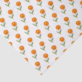 Mousseline Papier Tissu - Orange Blossom (Détail)
