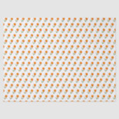 Mousseline Papier Tissu - Orange Blossom (Recto)