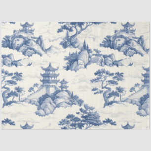 Mousseline Papier Tissu Oriental