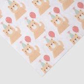 Mousseline Papier Tissu Ours (Détail)