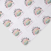 Mousseline Papier Tissu Overflow conçu par Adiela Akoo (Détail)