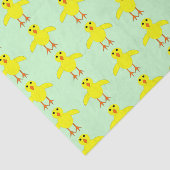 Mousseline Papier Tissu Pâques (Détail)