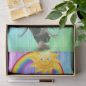 Mousseline Papier Tissu Pastel Fairy Rainbow (Cadeau)