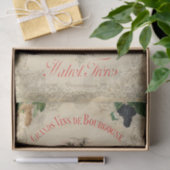 Mousseline Papier Tissu Pays Vin (Cadeau)