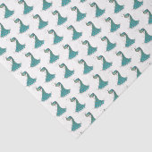 Mousseline Papier Tissu Peacock (Détail)