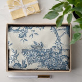 Mousseline Papier Tissu Peacock (Cadeau)