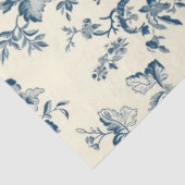 Mousseline Papier Tissu Peacock (Détail)