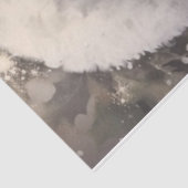 Mousseline Papier Tissu Père Noël Black Suit (Détail)