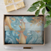 Mousseline Papier Tissu Pisces (Cadeau)