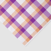 Mousseline Papier Tissu - Plaid (Détail)