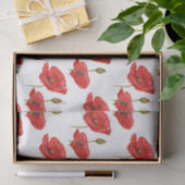 Mousseline Papier Tissu Poppy (Cadeau)