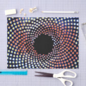 Mousseline Papier Tissu PSYCHÉDELICS (Artisanat)