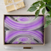 Mousseline Papier Tissu Purple Cloud (Cadeau)