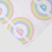 Mousseline Papier Tissu Rainbow (Détail)