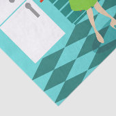 Mousseline Papier Tissu Retro Kitchen (Détail)