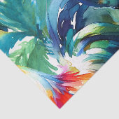 Mousseline Papier Tissu Rooster (Détail)