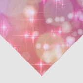 Mousseline Papier Tissu rose brillant (Détail)