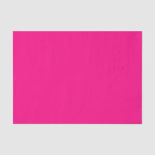 Mousseline Papier Tissu rose chaud