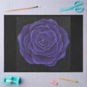 Mousseline Papier Tissu Rose violet (Artisanat)