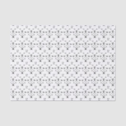 Mousseline Papier Tissu Rosemal (Recto)